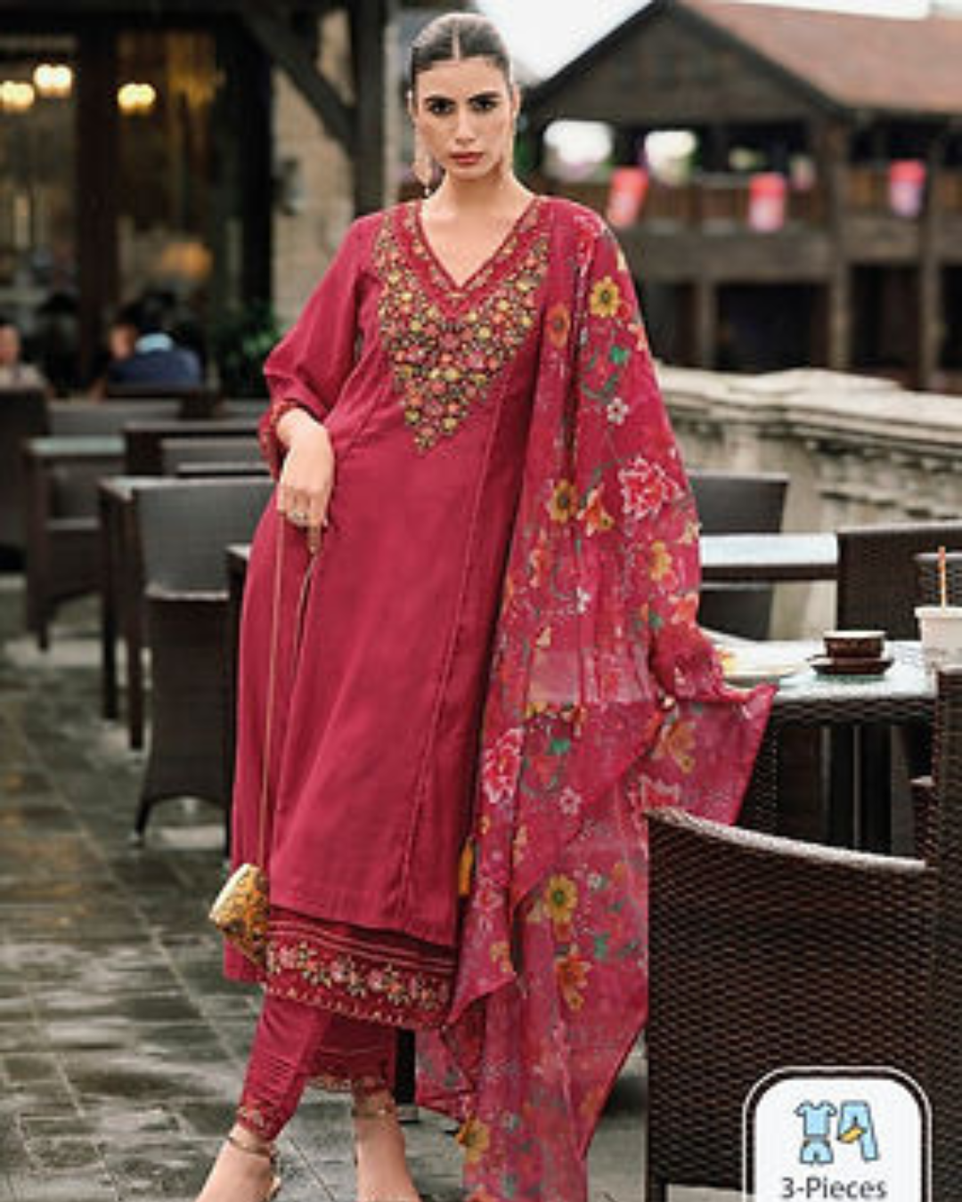 Straight Kurta Set