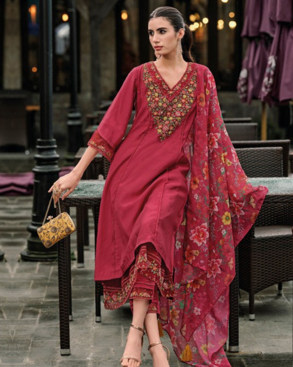 Straight Kurta Set